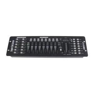 Mesa de Mezclas DMX 192 Portátil con Entrada XLR, Salida USB, Grabación de Audio Mono USB, 16 Canales, Aleación de Aluminio, Amplio Rango de Voltaje para Escenario - Product Image 1