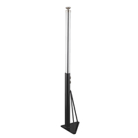 Pieds de table réglables pour l'intérieur et l'extérieur, pour restaurant, jardin, meubles de table, pieds de table pliables en métal, hauteur flexible