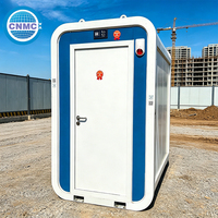 Toilettes portables de luxe en céramique WC, haute résistance, anti-odeurs, salle de bain mobile avec réservoir d'eau pour événements, mariages et usage public
