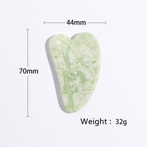 Vente en gros <span class=keywords><strong>de</strong></span> rouleaux <span class=keywords><strong>de</strong></span> jade naturel <span class=keywords><strong>de</strong></span> haute qualité, sans bruit, pour le visage et outils <span class=keywords><strong>de</strong></span> grattage Gua Sha pour femmes - Product Image 3
