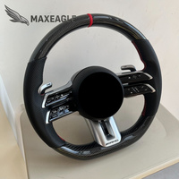 Volant sport en fibre de carbone LED Dragonfly pour modèles Mercedes-Benz A, B, C, E, S, G, V, B Class, GLE, CLS, GLA, SLC, GL, GLK, AMG