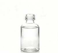 Bouteille de vin en verre ronde mini Sishang 100 ml avec couvercles et étiquettes pour une utilisation multi-scènes