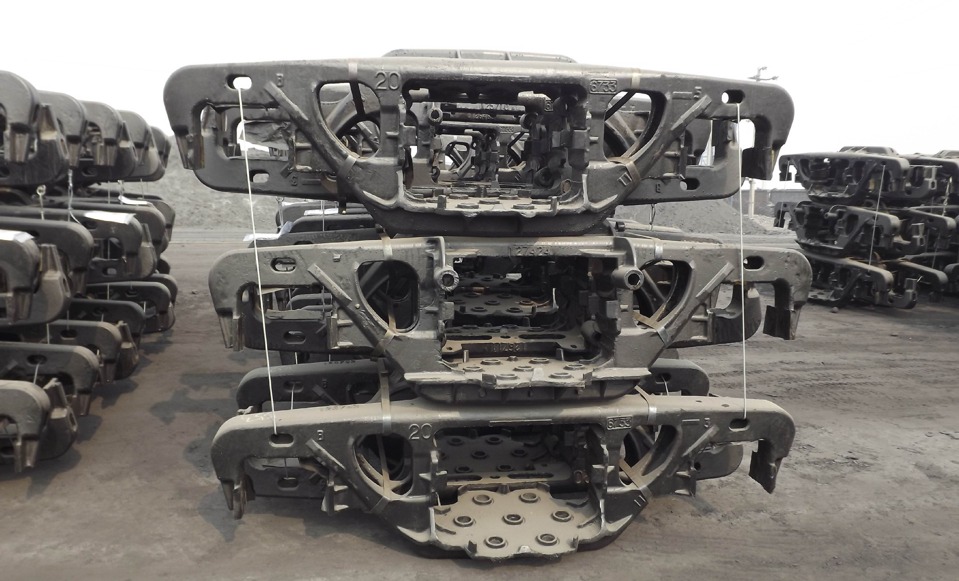 Train Bogie Side Frame