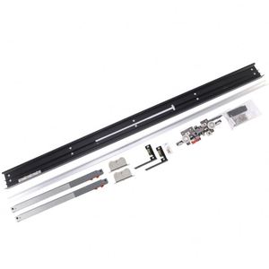 WEKIS Quincaillerie de porte coulissante de grange à fermeture douce dissimulée, robuste, en alliage d'aluminium durable, pour cuisine et salon - Product Image 2