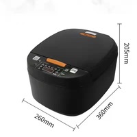 Cuiseurs à riz 5L, appareils de cuisine pour la cuisson à la vapeur et la cuisson, cuiseur à riz intelligent multifonctionnel pour étudiants et bureaux