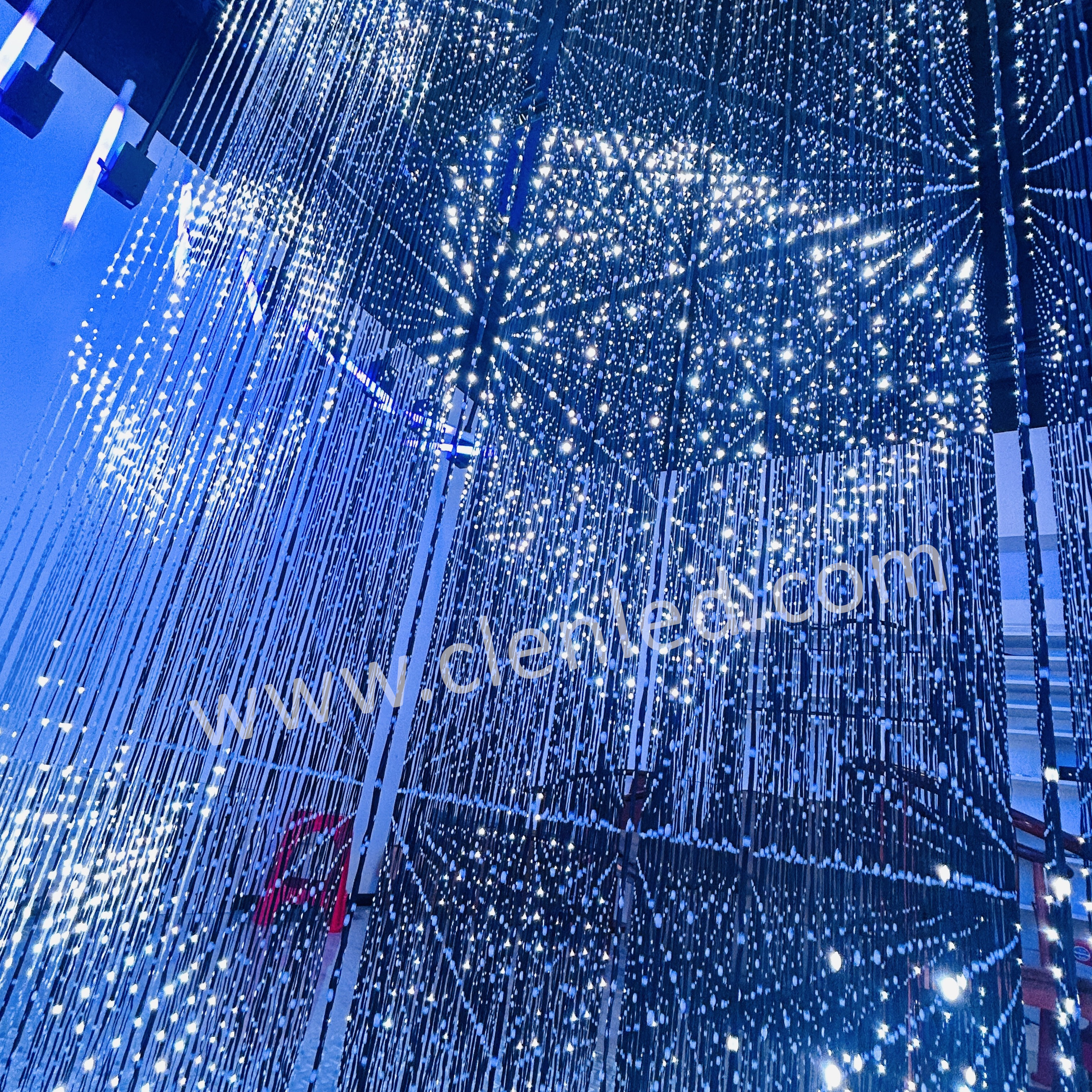 3D Effect Matrix Pixel LED Light Volumetric Display Nightclub Lights / RGB Pixel Stage Light DMX512 IP44 Rated for DJ/Stage Use