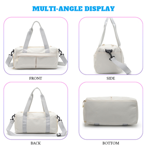 Borsa da palestra all'ingrosso della fabbrica da uomo con scomparto <span class=keywords><strong>per</strong></span> scarpe e tasca bagnata porta sul <span class=keywords><strong>borsone</strong></span> da viaggio <span class=keywords><strong>per</strong></span> <span class=keywords><strong>aereo</strong></span> Sport borsa Yoga - Product Image 5