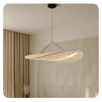 Lampu Gantung Kain Sutra Bersertifikat CE dengan Desain Minimalis untuk Dekorasi Rumah LED APCITL Gaya Nordik Modern untuk Kamar Tidur Hotel.