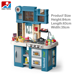 Gioco di simulazione elettrica spray per bambini tavolo da cucina giocattolo da cucina set di stoviglie da cucina giocattoli da cucina piccolo <span class=keywords><strong>chef</strong></span> - Product Image 5