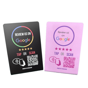 Blanc/Noir/Rose Google Review NFC Stand Tapping to <span class=keywords><strong>Go</strong></span> NFC Display Stand Pour Instagram <span class=keywords><strong>Twitter</strong></span> Tiktok Youtube - Product Image 6