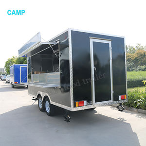 Remolques de Comida Rápida de 16 Pies Totalmente Equipados, Food Truck con Cocina Completa, Carros de Comida Móviles para Doner <span class=keywords><strong>Kebab</strong></span> en Venta - Product Image 4