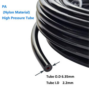 10 Meter Zwarte Flexibele Pe-Buis 1/4 \ "3/8 \" Ro Waterbuis Nylon Materiaal Voor Omgekeerde Osmose En Aquariumfiltersysteem - Product Image 6