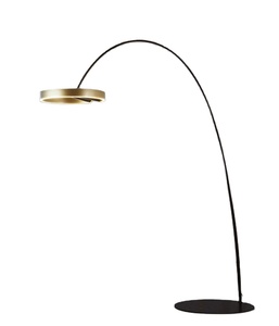 Đèn Sàn LED Thiết Kế Di Động Đơn Giản Đèn Hồ Quang Đèn Sàn Hình Tròn Sang Trọng Đứng Góc Sofa Kim Loại Câu Cá Có Thể Điều Chỉnh - Product Image 1