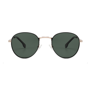 Round Metal Frame Sunglasses Full Rim UV400 Protection Unisex Retro Style Adult Sun Protection <b>Eyewear</b> - Product Image 1