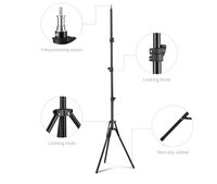 XTUGA UL03 + Z1 Support de microphone en métal pliable avec bouclier de filtre conçu pour les microphones à condensateur pour le chant