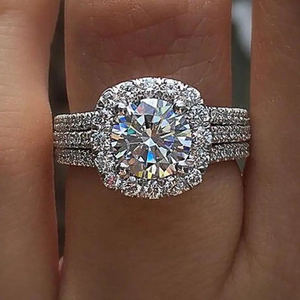 2023 Trendy Cubic Zirconia Elegant Bridal Marriage <strong>Ring</strong> <strong>Engagement</strong> Jewelry Luxury <strong>Square</strong> Shape Women Wedding <strong>Rings</strong> - Product Image 5