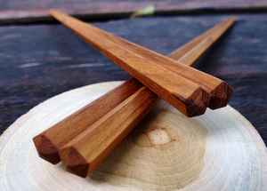 Natural Wooden <b>Chopsticks</b> Eco Friendly <b>Reusable</b> Utensils For Home Restaurant And Travel Use - Product Image 6