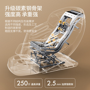 เก้าอี้นวดอัจฉริยะ AUX 816 รางเลื่อน SL ระบบกลไกคู่ นวดทั่วร่างกาย โซฟาไฟฟ้าสำหรับใช้ในบ้าน - Product Image 4