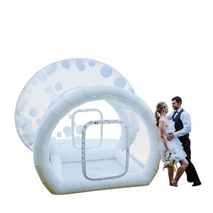 Domo Inflable Transparente Gigante de PVC para Exteriores, Carpa Burbuja de Cristal de 10 pies de Diámetro - Product Image 1