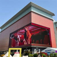 Lecede Flexible Transparent Holographique 3D LED Film Publicité LED Affichage Verre Mince Écran Led pour Vitres