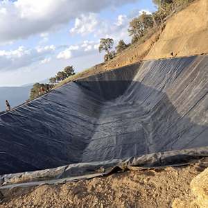 6m 8m 10m brede grote plastic vijverfolie HDPE geomembraan tanks - Product Image 3