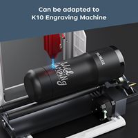 WAINLUX Nouveau module de machine de gravure laser 450 nm pour canettes, rouges à lèvres et objets cylindriques avec rouleau rotatif
