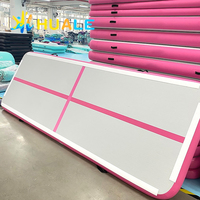 Tapis de gymnastique gonflable Air Track 3m 4m 5m 6m 8m 10m pour la gymnastique, le tumbling et le cheerleading, en PVC DWF Drop Stitch, pour la maison et l'entraînement, fabrication OEM