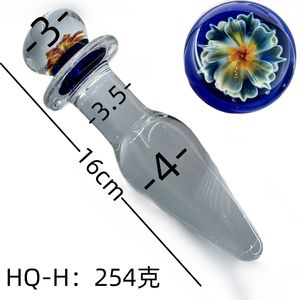 Hete Verkoop Hoogwaardig Glas Prostaat Massager En G-Spot Stimulator Volwassen Seksspeeltje Grote Anale Dildo - Product Image 4