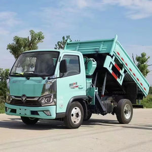 Mini-grue montée sur camion 2 tonnes 3 tonnes, grue à flèche pliante avec système de déchargement automatique intégré pour espaces restreints - Product Image 1