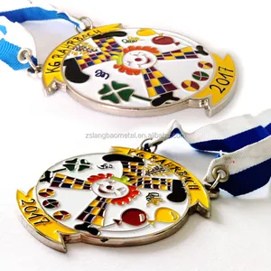 Kg Rahrbach Emaille Karnevals Medaille Medaillon Carnaval Gedenkteken Festival Medaille Metalen Orden