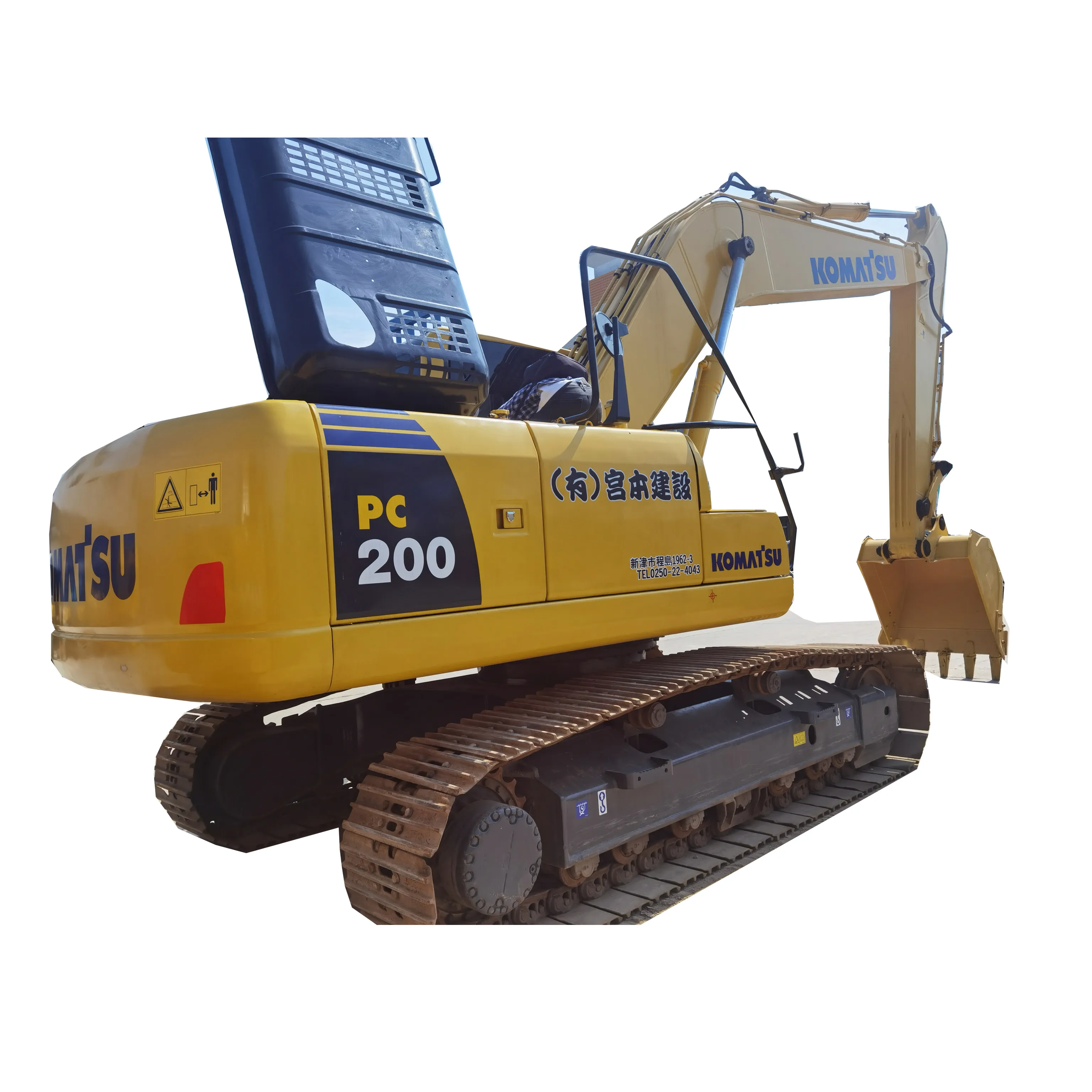 좋은 조건 20 톤 Komatsu 굴삭기 사용 Komatsu Pc200-8 사용 Komatsu 굴삭기 사용 굴삭기