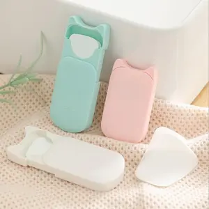 Soap Tablets Travel Pack - Secondary Handwashing tablets Portable Hotel mini-box soap
