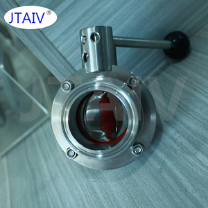 JTAIV JT-0016 Abrazadera Tri-Clamp de Acero Inoxidable 316L Pulido Sanitario Espejo Manual para Agua, Aceite y Gas - Product Image 5