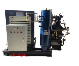 Compressore d'aria a vite shangai 30kg serie media pressione bottiglia soffiaggio prodotto specializzato