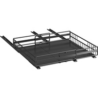 Étagère de rangement télescopique en acier au carbone pour cuisine, support à épices, organisateur de vaisselle et de bols pour placard