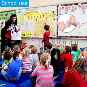 Липкий крючок и петля клей 20 мм Белый Черный Круглый липучки самоклеящийся крючок и петля точки - Product Image 5