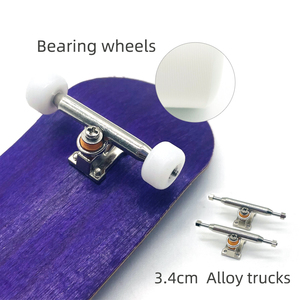 Nouveau 2025, Vente en gros : Planche de fingerboard <span class=keywords><strong>Tech</strong></span> <span class=keywords><strong>Deck</strong></span> personnalisée en érable 5 plis, 32mm 34mm - Product Image 4
