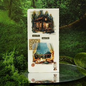 20 unids/pack pegatinas Light and Shadow Story Series Tema de iluminación manual decoración Material pegatinas - Product Image 3