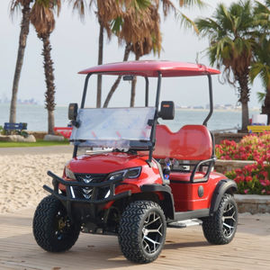 Chariot de golf électrique en acier 48V avec moteur 5KW 4 temps certifié EEC GCC pour les visites tout-terrain Beach Patrol Villa Scenic Spots - Product Image 3