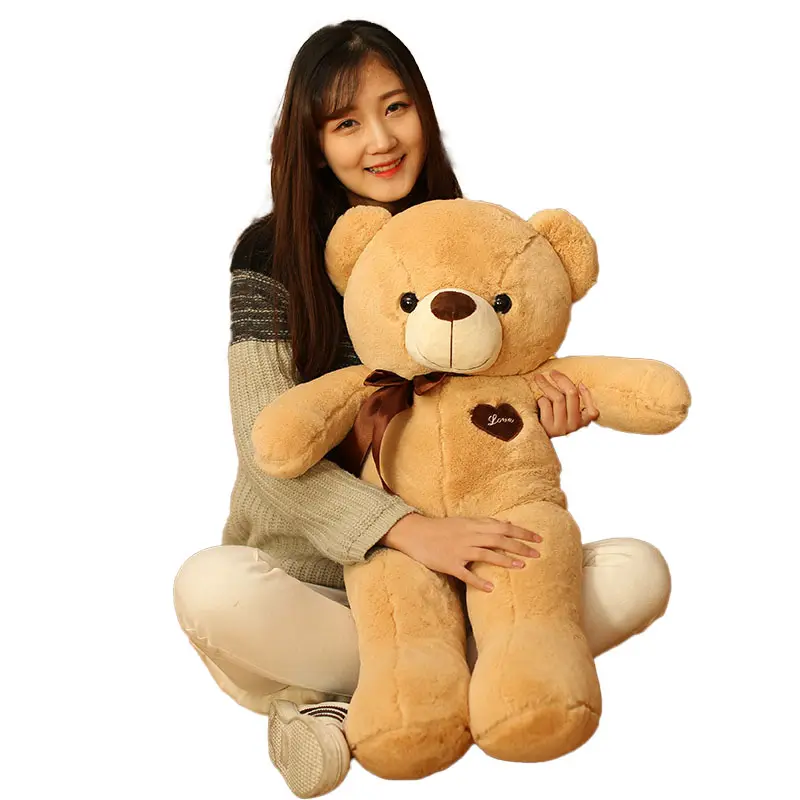 Venda quente por atacado traje grande comprar mascote bonito Natal nomes teddy bears plush toy