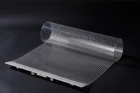 Affichage LED transparent adhésif TOPLED P5 Crystal Flexible pour compteur numérique, affichage cosmétique et publicité