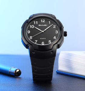 Reloj de Cuarzo SKMEI 2532 de Lujo, Deportivo y Elegante para Hombre, con Correa de TPU, Resistente al Agua 3BAR, Movimiento de Agujas, Caja de 42.7mm, Gancho - Product Image 4