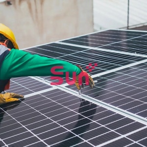 Panneau solaire bifacial Sunplus N-Type PERC tout noir 700W, efficacité 23,2%, module PV haute puissance, livraison rapide en stock - Product Image 6