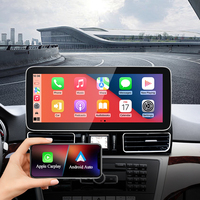 Nuevo sistema multimedia inalámbrico para automóvil con Android AUTO y CarPlay, pantalla de 12.3 pulgadas para Mercedes Benz ML W166, reproductores de video para automóvil.