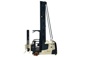 Carretilla elevadora VNA Reach 1,5 toneladas Carretillas elevadoras eléctricas Man-up de tres vías para pasillo estrecho - Product Image 2