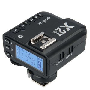 Disparador <span class=keywords><strong>Godox</strong></span> X2 <span class=keywords><strong>X2t</strong></span>, Transmisor <span class=keywords><strong>TTL</strong></span> 1/8000s HSS, Flash Inalámbrico para Cámara, Control Remoto Profesional con Batería para Fuji - Product Image 1