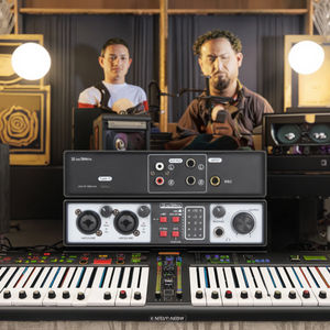 Appareil d'enregistrement et <span class=keywords><strong>de</strong></span> mixage professionnel, accordeur <span class=keywords><strong>de</strong></span> mixage audio avec 2 entrées et 2 sorties, <span class=keywords><strong>carte</strong></span> <span class=keywords><strong>son</strong></span> <span class=keywords><strong>haut</strong></span> <span class=keywords><strong>de</strong></span> <span class=keywords><strong>gamme</strong></span> pour l'enregistrement - Product Image 6