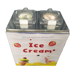 Machine à Gelato Italienne Professionnelle pour la Fabrication de Crèmes Glacées Dures, Sorbets et Pâtes Glacées, Pasteurisateur de Comptoir Commercial - Product Image 1