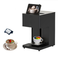 Evebot mesin cetak kopi Latt tinta dapat dimakan Diy tinta dapat dimakan 3d pencetak kue makanan Hotel pena cetak untuk roti minuman
