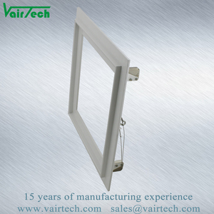 Phong cách hiện đại HVAC Hợp kim nhôm Trần truy cập Bảng điều chỉnh với khóa cảm ứng vuông chống cháy gạch Trần cho khách sạn sử dụng - Product Image 3